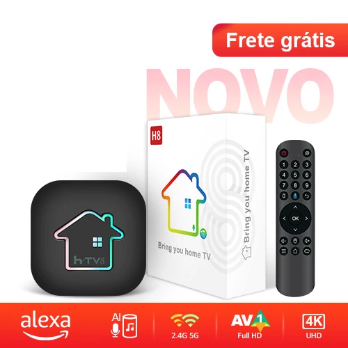 HTV8 100% original Android TV Box