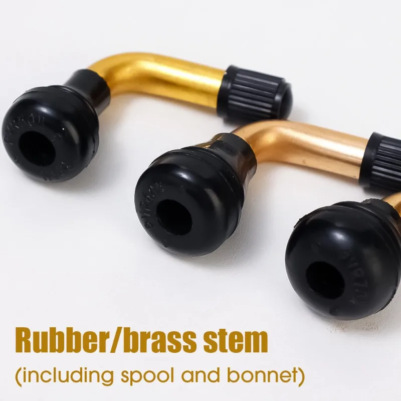 2/4 قطعة المطاط النحاس دراجة نارية إطارات دون أنابيب صمام ينبع PVR70 60 50 صمام ينبع إطارات دون أنابيب ل دراجة سكوتر كهربائية #5