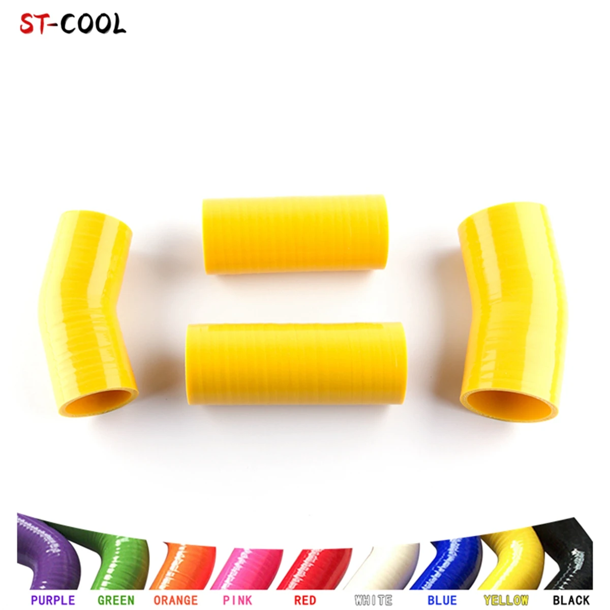 

For 2008-2014 Peugeot 207 HDI 1.6 110 Turbo Boost Intercooler Hoses 2009 2010 2011 2012 2013 Silicone Tubes Kit 4Pcs 10 Colors