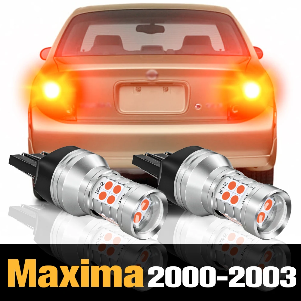 

2pcs Canbus LED Brake Light Lamp Accessories For Nissan Maxima 2000 2001 2002 2003