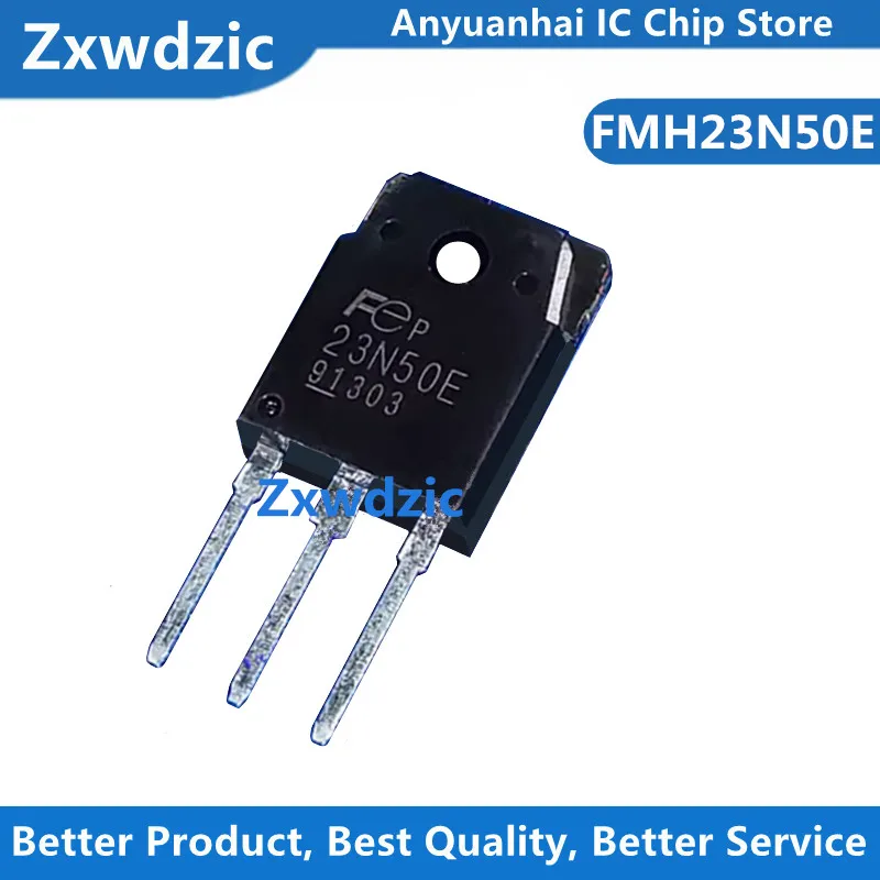 10pcs New Original 23N50 23N50E FMV23N50E FMH23N50E 23A500V TO-220F/TO-3P Inverter Welding Field-Effect Transistor