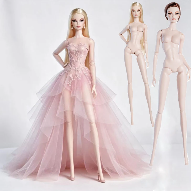 ホワイトスキン-1-6-elara-xianxian-新しいスーパーモデル人形-32-センチメートルメイクアップ人形おもちゃショート-ロングヘア-12-ジョイント可動ボディ-ヘッド誕生日ギフト