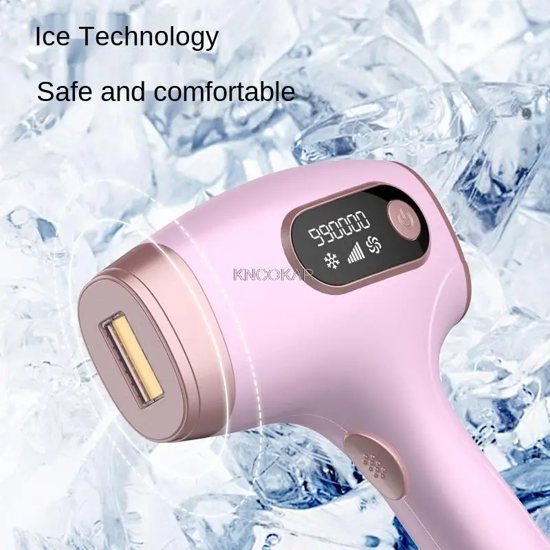 Nuevo Removedor de vello de punto de congelación, afeitadora casera, removedor de vello cruzado indoloro para hombres y mujeres