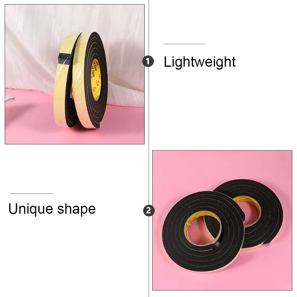

Strong Sponge Tape EVA Sealing Strip Car Door Protection Anti Collision Weatherstrip Sound Insulation Rubber Seals Dustproof