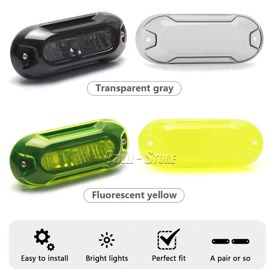 R1300GS Motorcycle Front Auxiliary Light LED Indicator Protector Guard Cover For BMW R1300GS Adventure GS1300 ADV 2024 2025