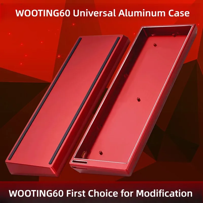 Wooting60 Aluminum Keyboard Case Customized MAD6 AULA WIN60 GH60 Keyboard Shell for Gaming Mechanical Keyboard Accessories DIY