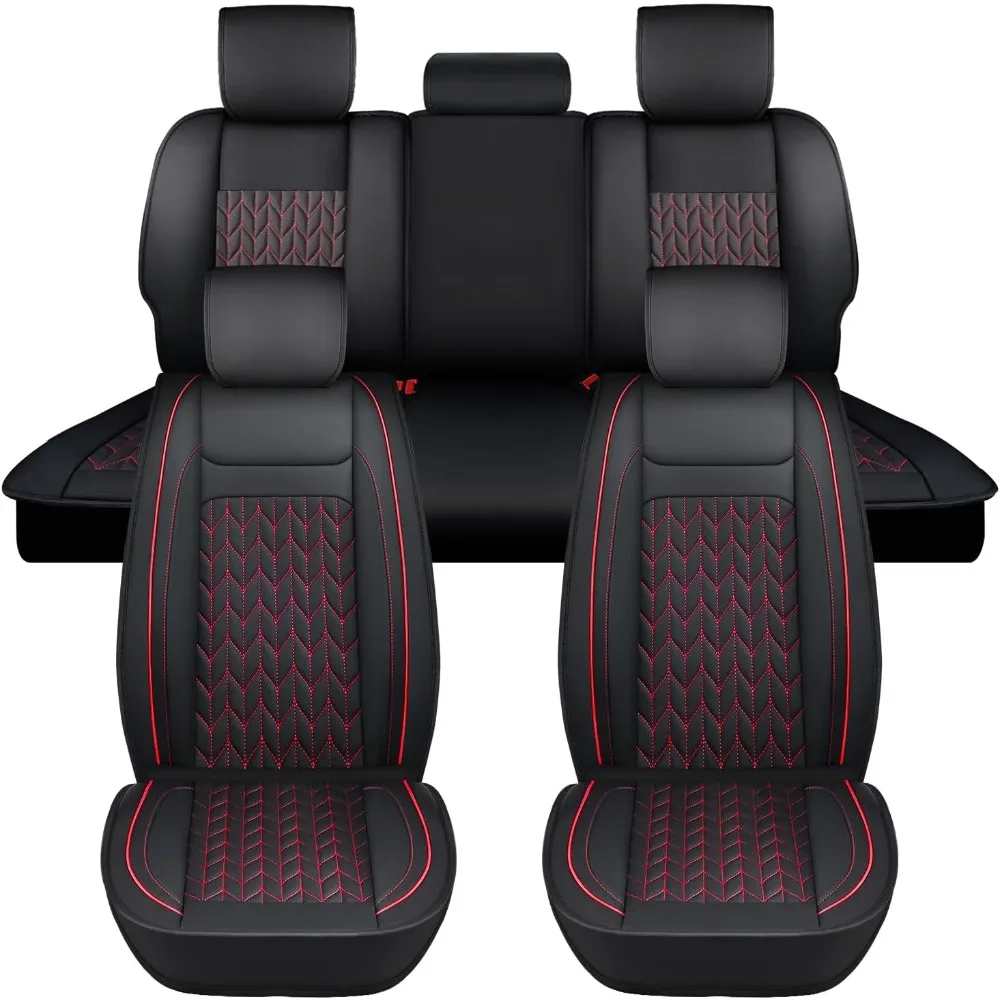 

Изготовленные на заказ водонепроницаемые кожаные чехлы на сиденья для грузовиков Crew Cab 200-2024 Ram 1500, 2010-2024 2500 и 3500 гг.