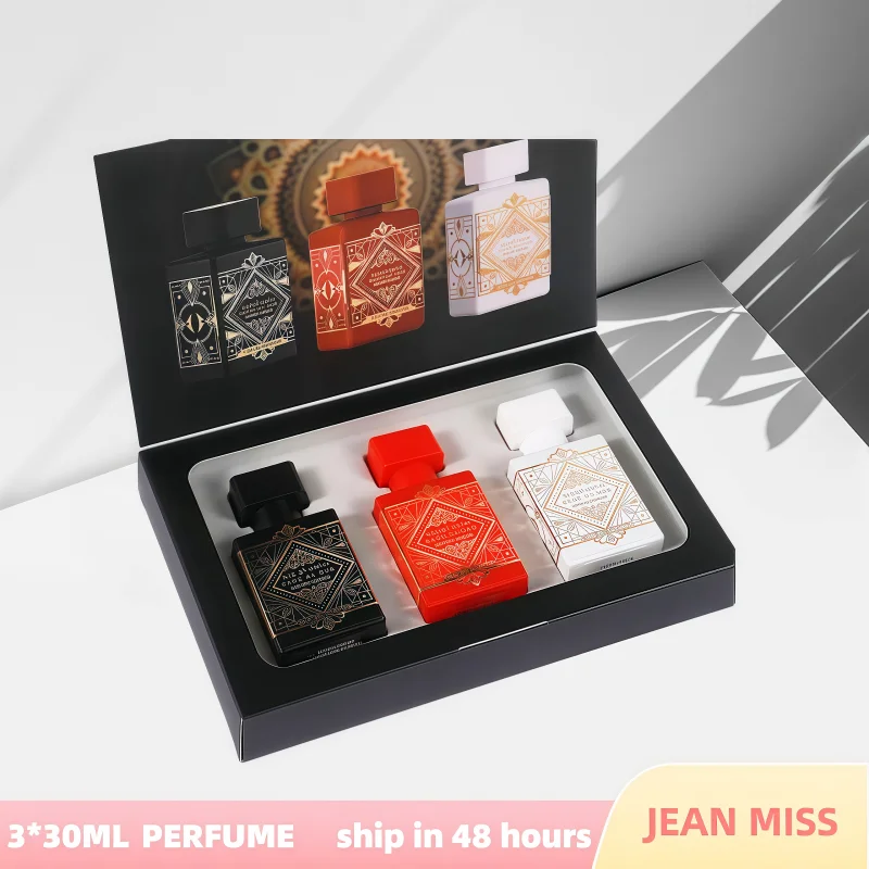 

3*30ml Unisex Arab Empire Eau de Parfum | 24H Power Scent from Dubai | Conquering Boardroom & Evening Charisma