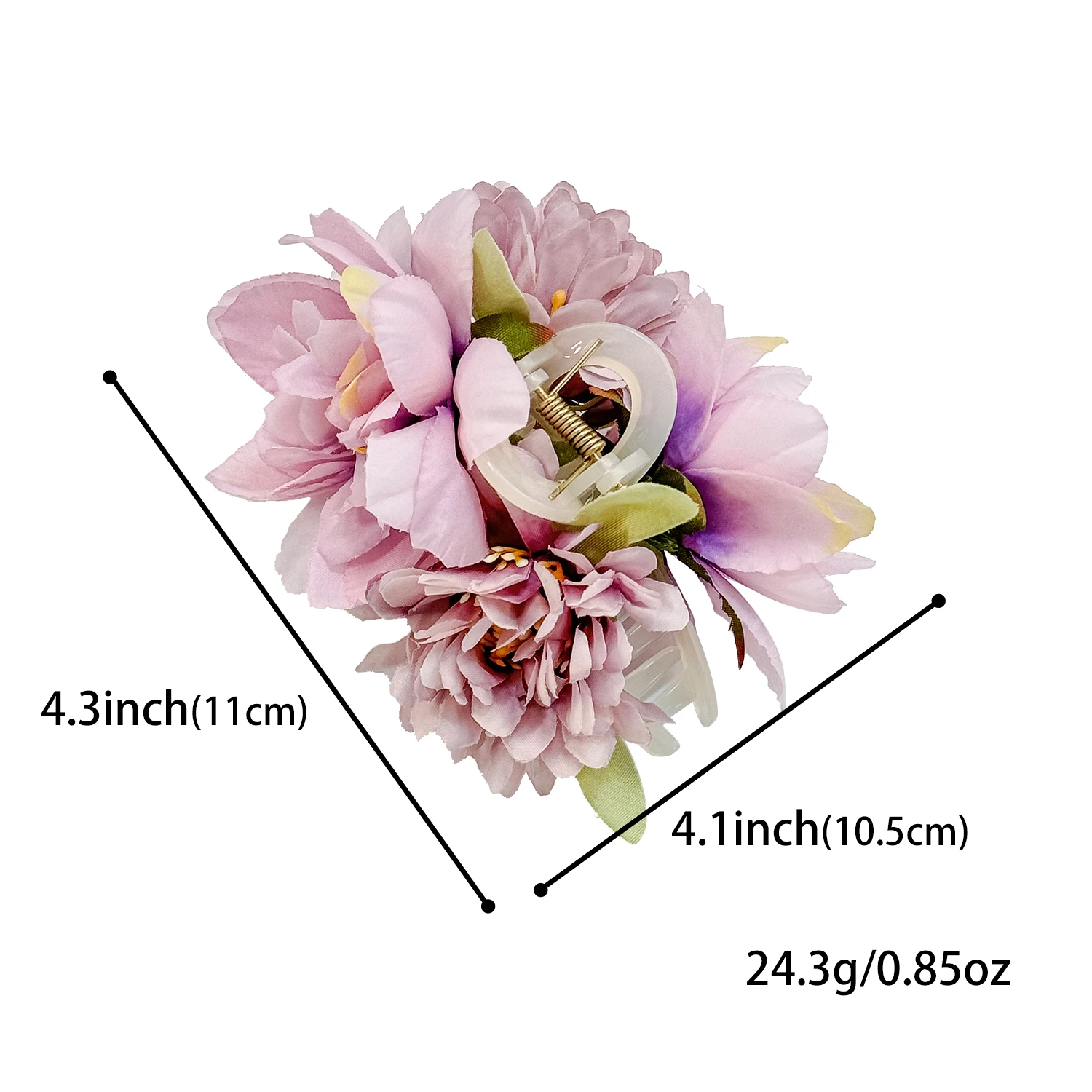 Girls Flower Hair Claw Clips Wedding Headdress For Bridal Bridesmaid Party Flower Hair Claw Clip Women Hiar Accessories