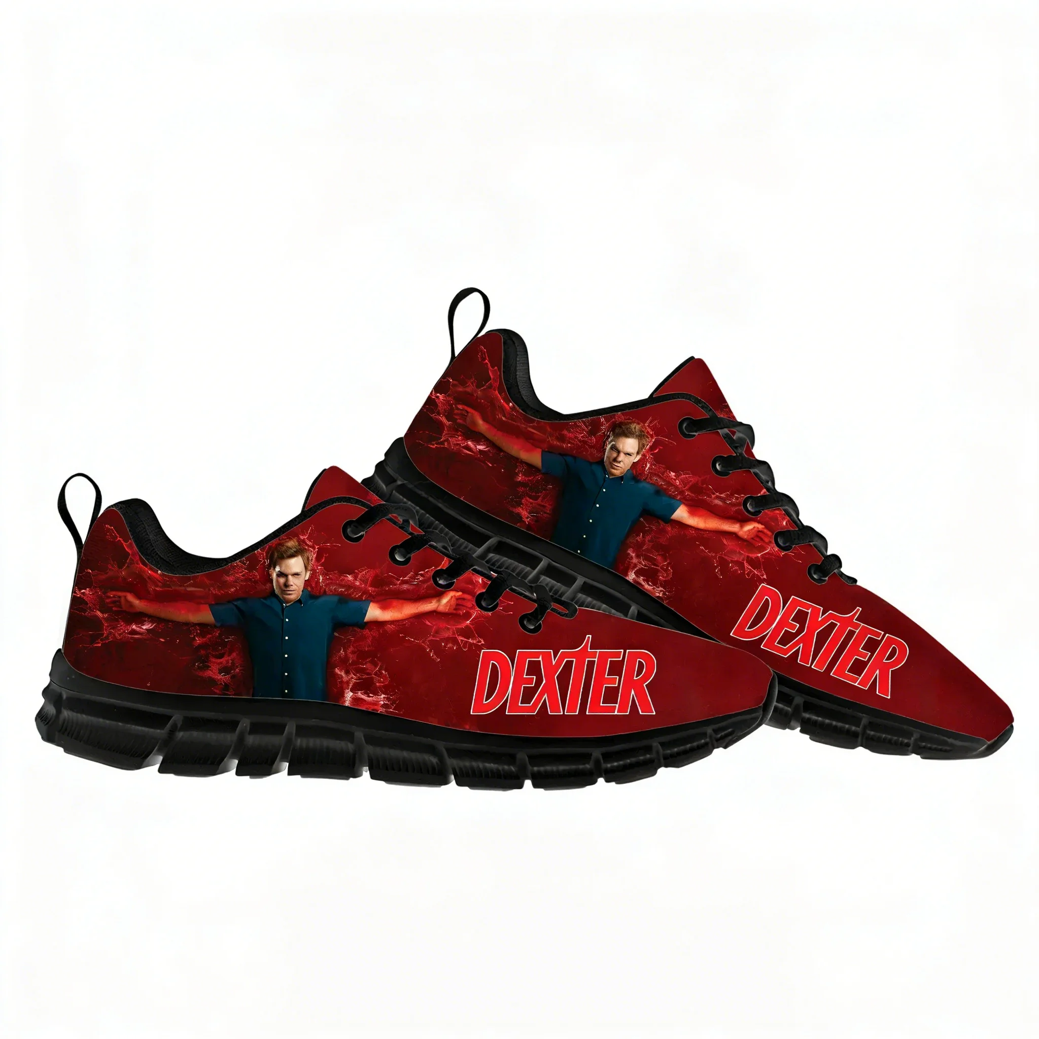 

Dexter TV Show Morgan Sports Shoes Mens Womens Sneakers Parent Sneaker Customize DIY Couple Shoe