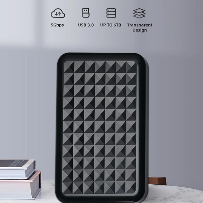 HDD Case External Enclosure For 2.5 Inch SATA HDD SSD Type C To USB 3.0 Case Hard Disk Drive For PC Laptop