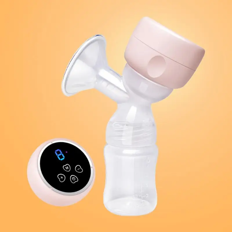 Electric Breast Pump 4 Modes & 9 Levels Electric Breastfeeding Pump Low Noise Silicone Milk Extractor Rechargeable Portable