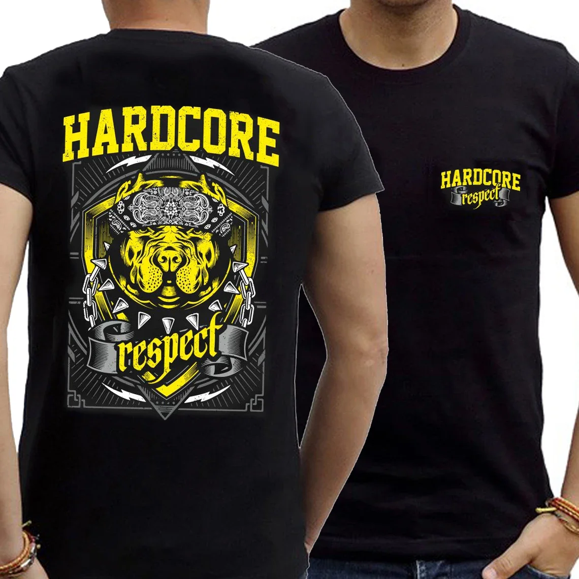 Hardcore Respect 8 Ball Fist Cry Hate Haters Crew Support Pride T Shirt New 100% Cotton Short Sleeve O-Neck Casual Mens T-shirt