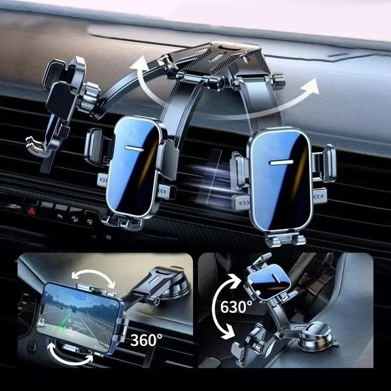 Universal Sucker Car Phone Holder Dashboard Mount Stand Suction Cup Smartphone Mobile Cell Support in Car Bracket Accessories image 4