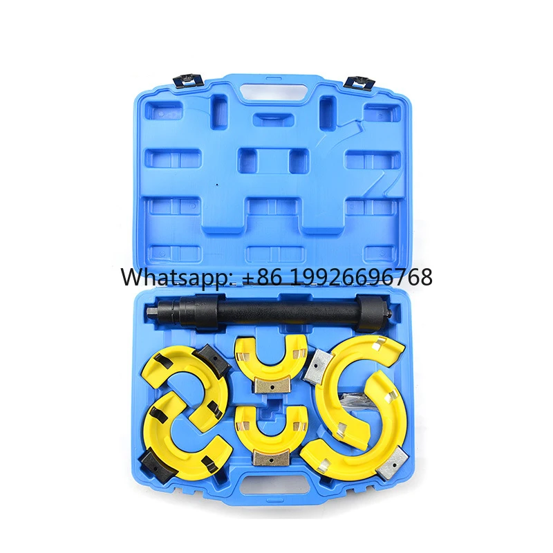 

Strut Spring Compressor Set Fork Strut Spring Extractor Set Strut Coil Spring Shock Absorber Remover Tool