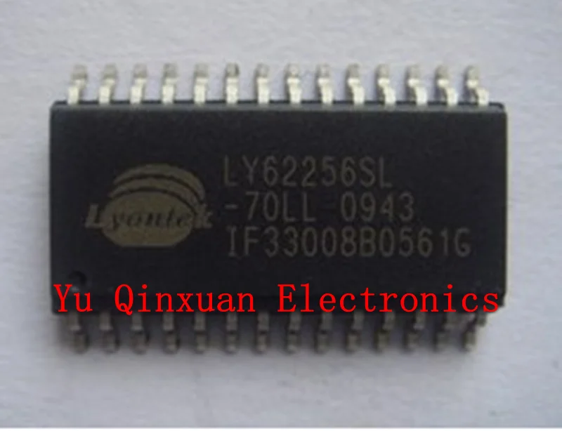 LY62256SL-70LL SOIC28 Memory, SRAM, 256K, 32KX8, 2.7-5.5V, new original stock