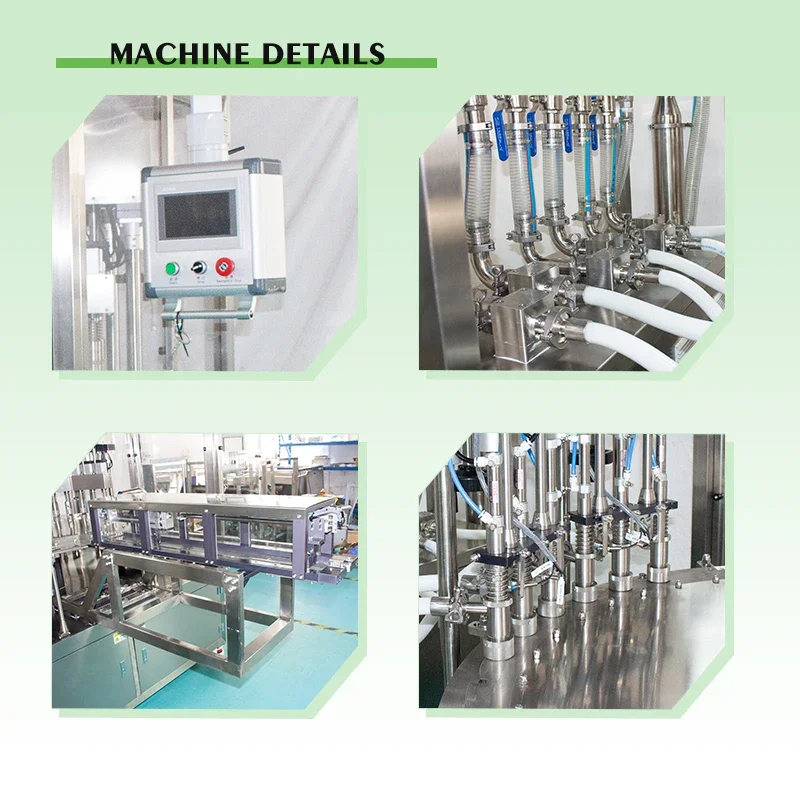 Sauce Packing Automatic Mayonnaise Vinegar Fruit Juice Ketchup Spout Pouch Filling Capping Machine For Dressing