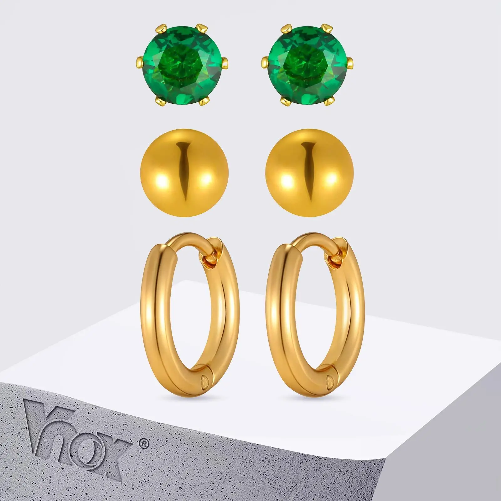 Vnox 6Pcs Stainless… - image