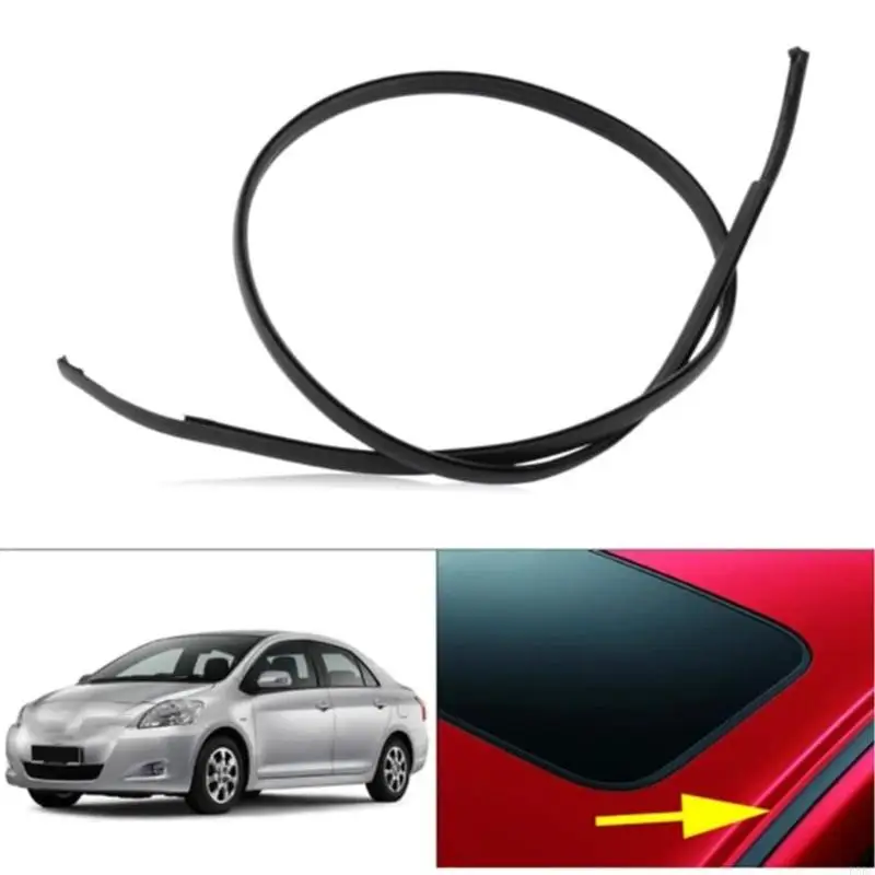 

1 Pair Roof Drip Finish Moulding 75551-0D110 75552-0D050 for 2006-2012 Roof Drip Moulding Replacement Accessories