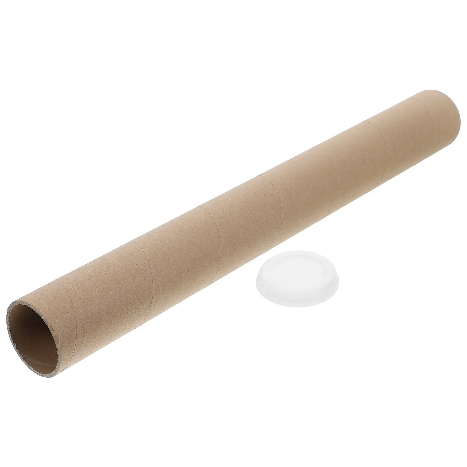 

Kraft Paper Mailing Tube Heavy Duty Poster Holder Tube with Cap for Mailing Document Storage Poster Tubes Shipping Tubes