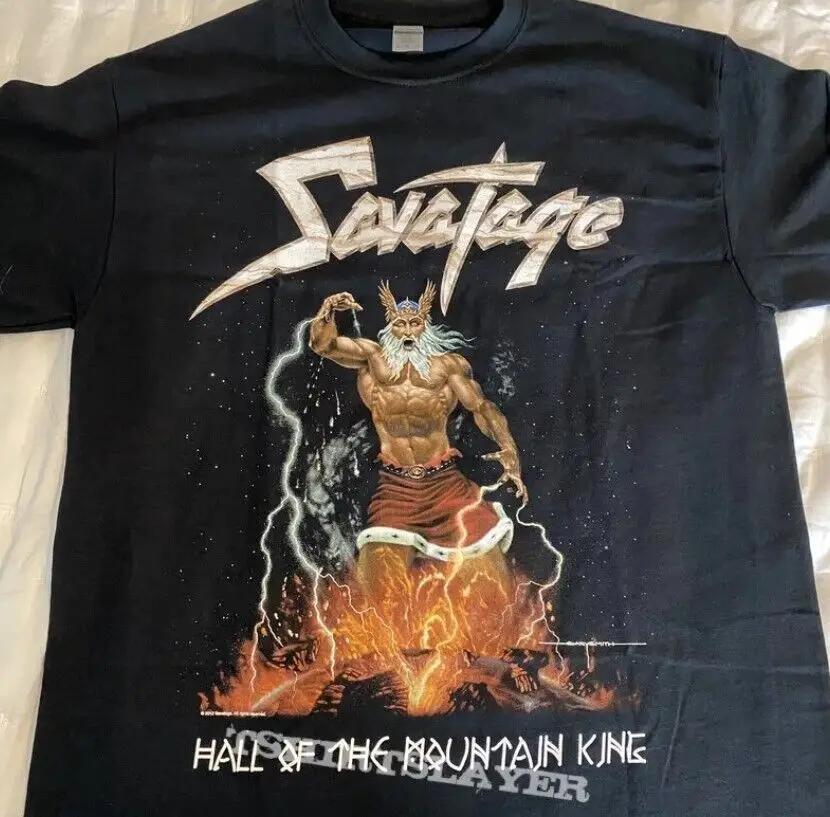 Savatage band T Shirt heavy metal remake TE7558