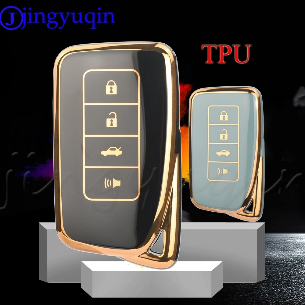 JYQ TPU Auto Remote Car Key Case For Lexus RX350 NX300 Es300h Rx450h GS300 GX470 IS250 ES350 LX570 GX460 Is300h Shell Fob Holder