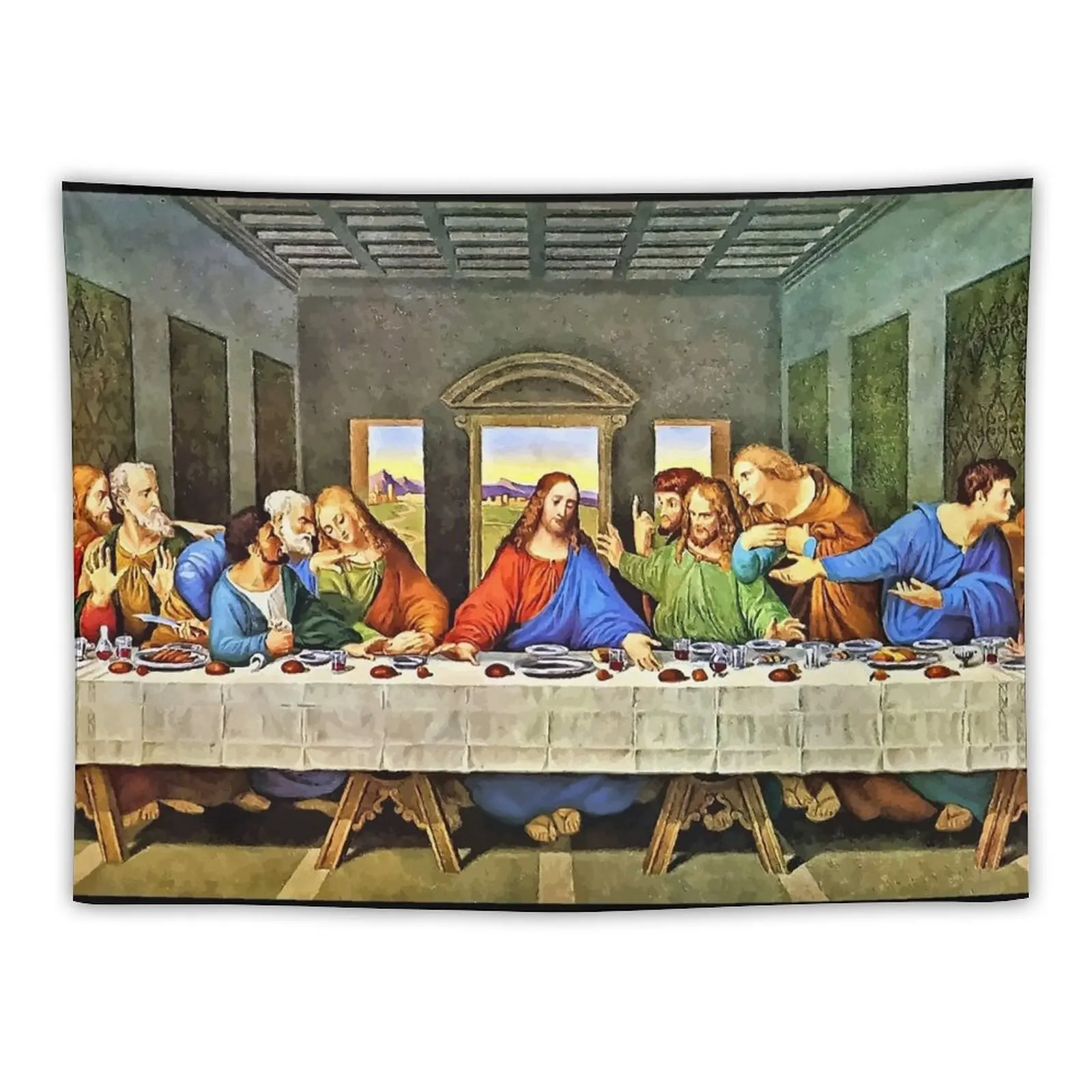 

New Original Last Supper Painting Tapestry Aesthetic Room Decorations Wall Hanging Decor House Decorations