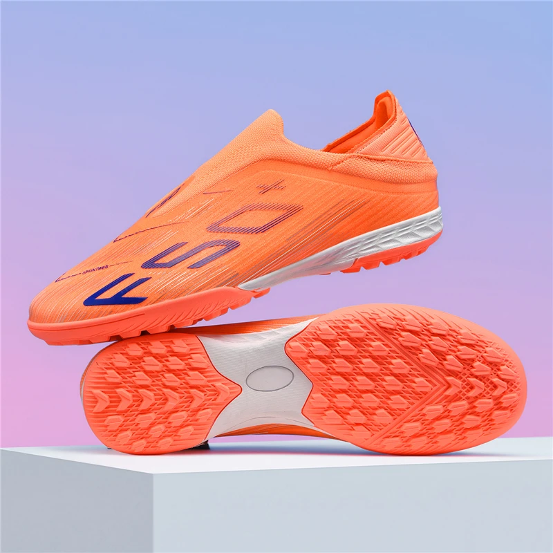 

Men's Football Boots Turf Comfortable Soccer Shoes Sport Ultralight Fg Grass Cleats Futsal Non Slip Indoor Adult Non-Slip
