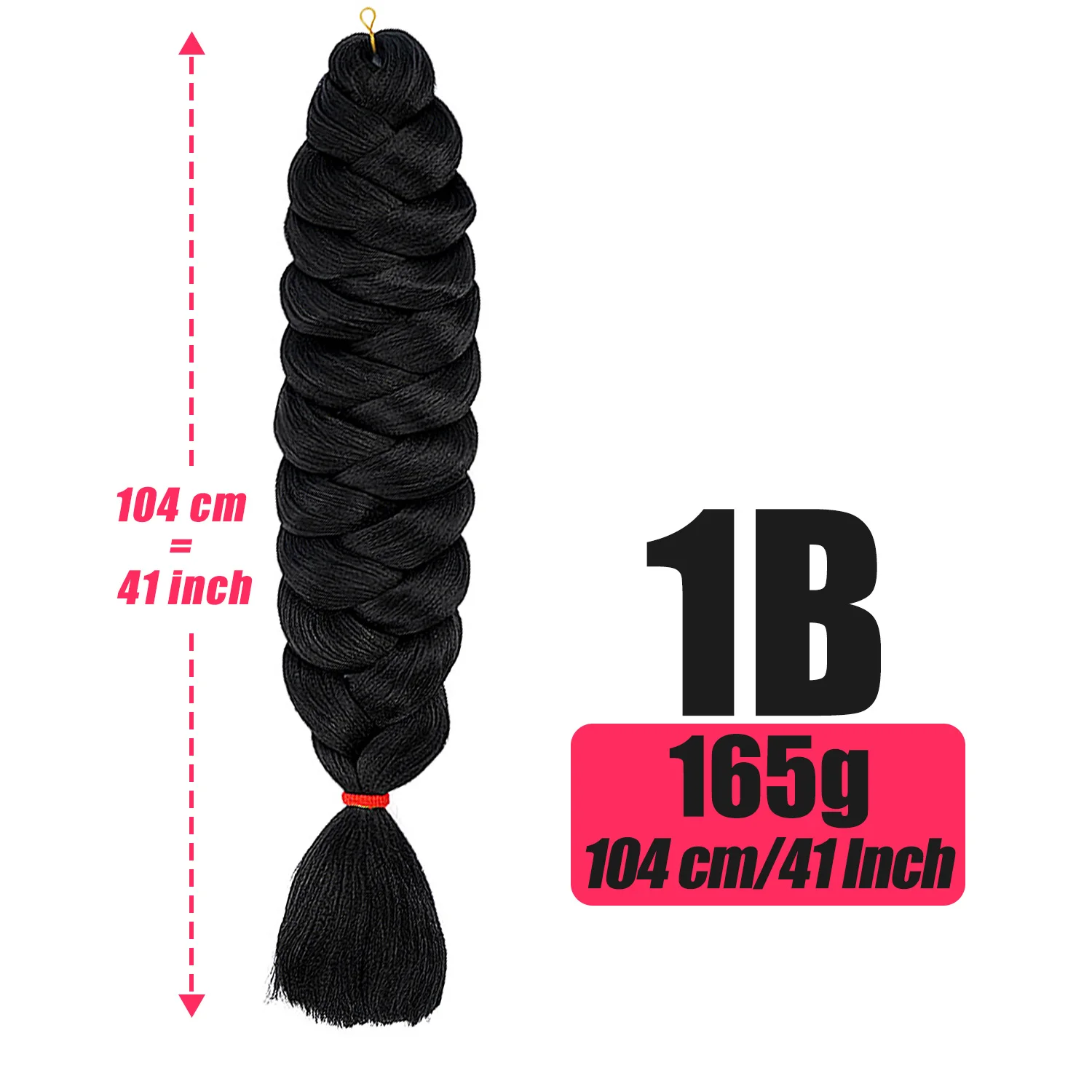 Outre 100%Kanekalon Xpression Crochet Hair Pre Stretched Braiding Hair Bundles Jumbo Braids Hair Extensions For Women Synthetic