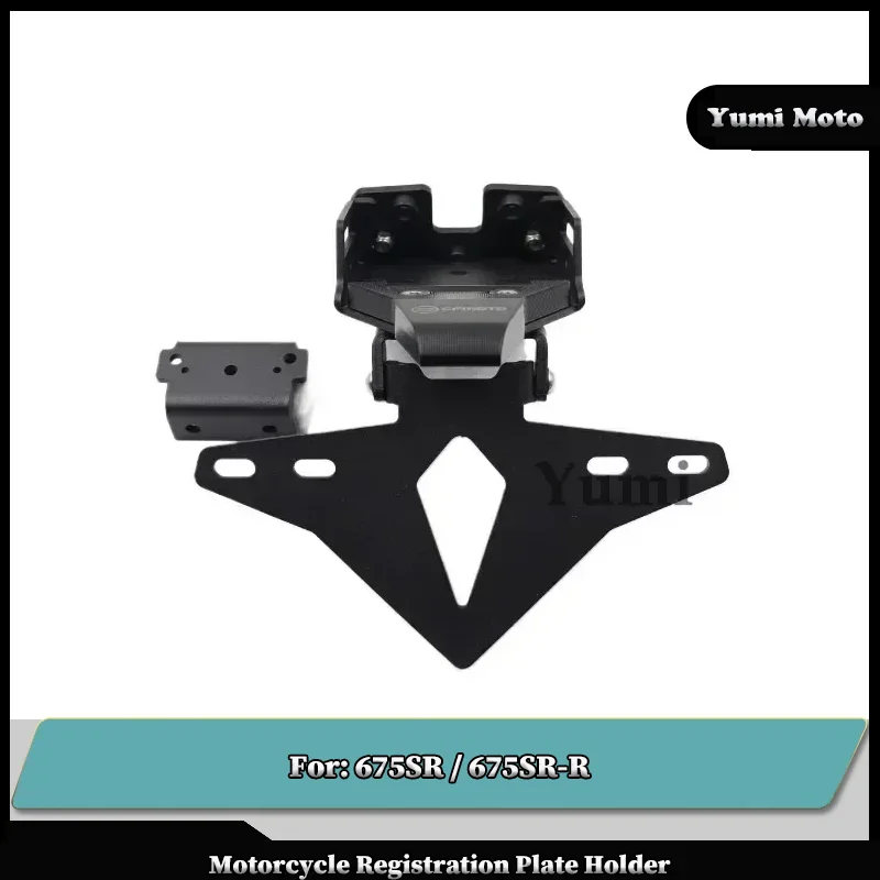 

Motorcycle Accessories Rear License Plate Holder Bracket For CFMOTO 675SR / 675SR-R