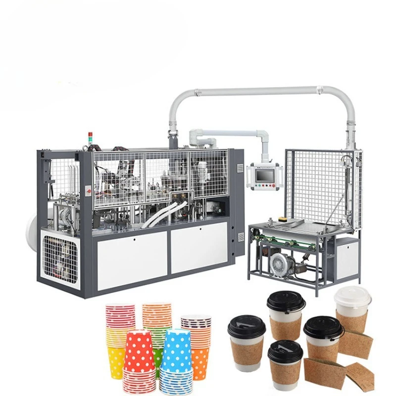 Fully Automatic Double Wall Paper Cup Making Machine for Insulated Hot Drink Cups 8oz 12oz 16oz