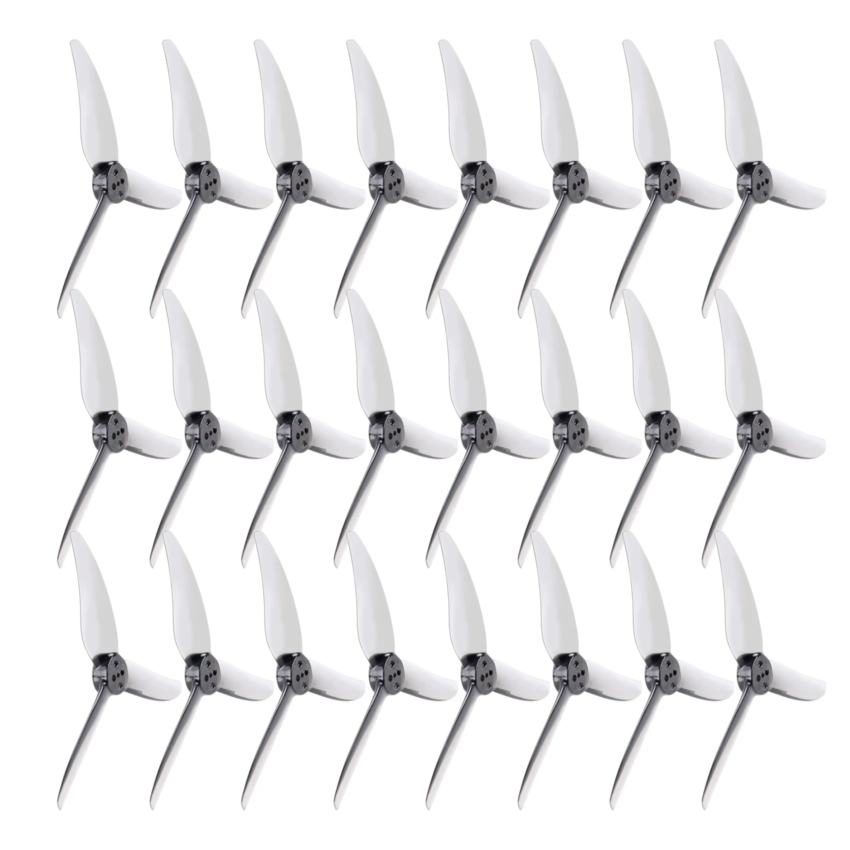 DT75BG 24PCS 3520 3.5X2X3 Propeller 3.5inch 3-Blade Prop for FPV Racing Freestyle 3inch Cinewhoop Ducted Drones B