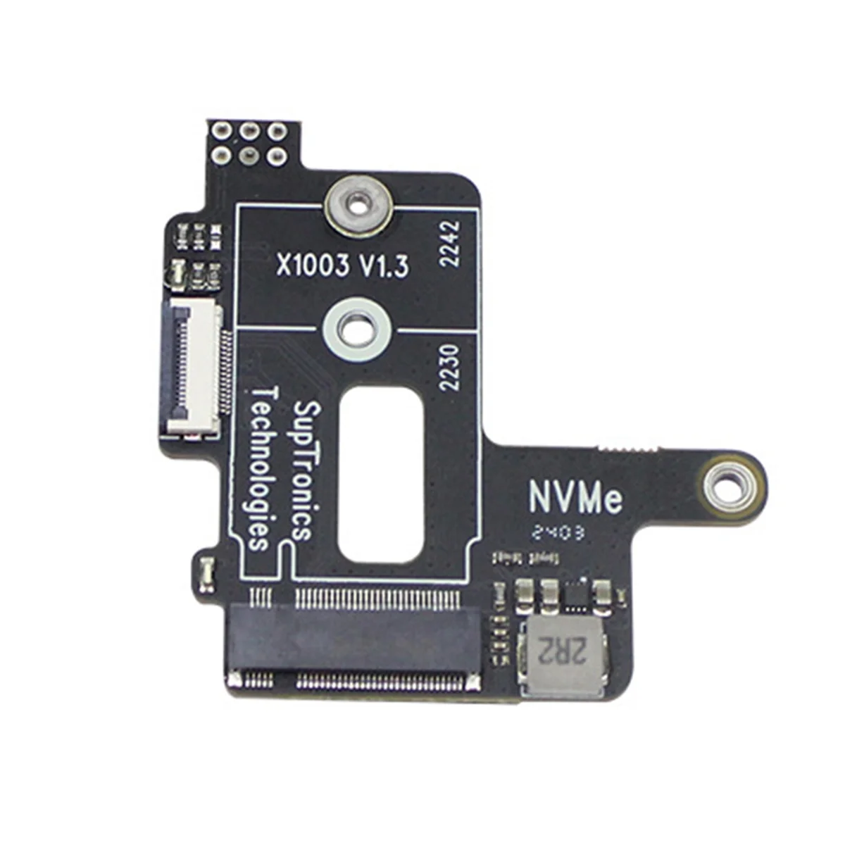 For 5 PCIe to M.2 NVMe HAT SSD MINI Adapter Board for 2242 2230 NVMe SSD Expansion Board