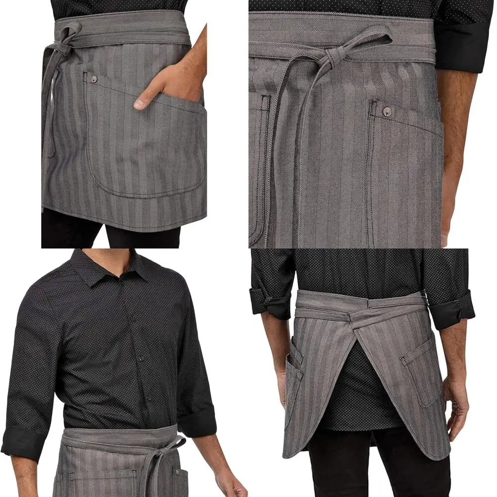 

Unisex Seattle-Style Half Bistro Chef Apron by Chef Works