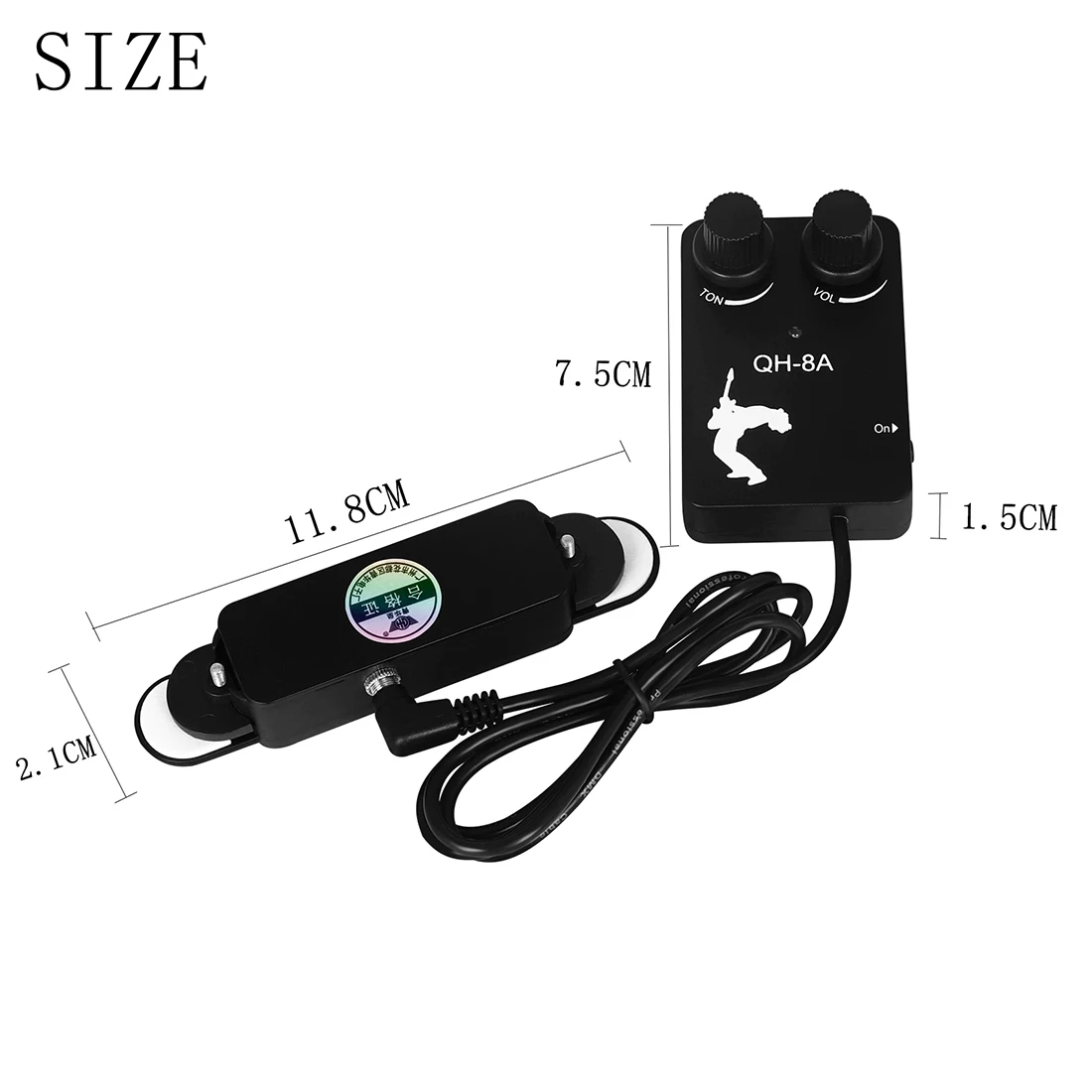 Acoustic Guitar Sound Hole Pickups Connections Amplifier Adjustable Volume Classical Folk Guitar Universal Pickups Guitar Parts