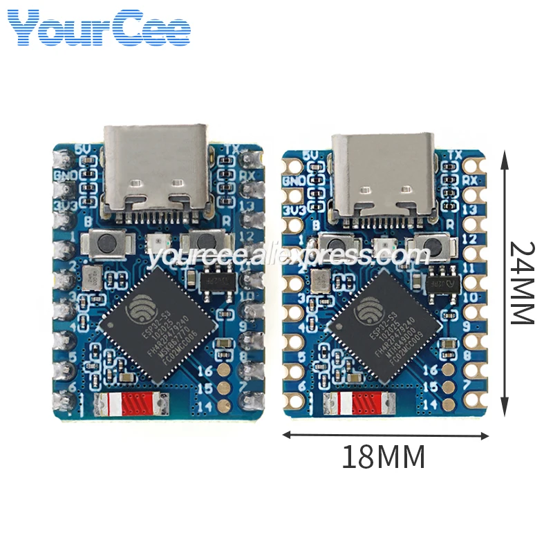 5 szt./1 szt. ESP32-S3-Zero ESP32S3 ESP32-C3-Zero ESP32C3 ESP32 2.4G Wi-Fi Bezprzewodowy Moduł Rozwojowy z Rdzeniem Ble — zdjęcie produktu 4