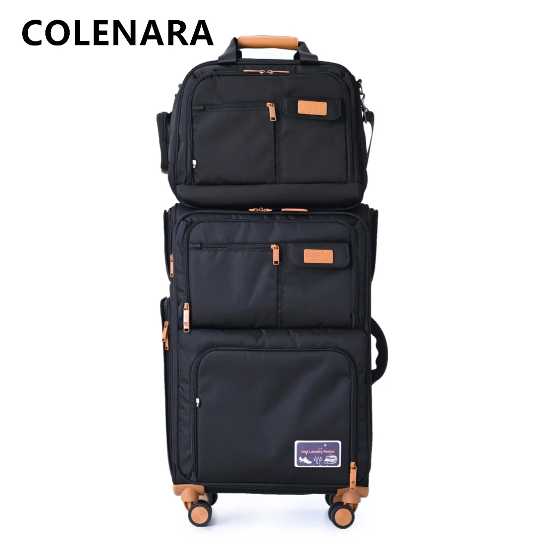 COLENARA Luggage Travel Set Large Capacity Trolley Case 20