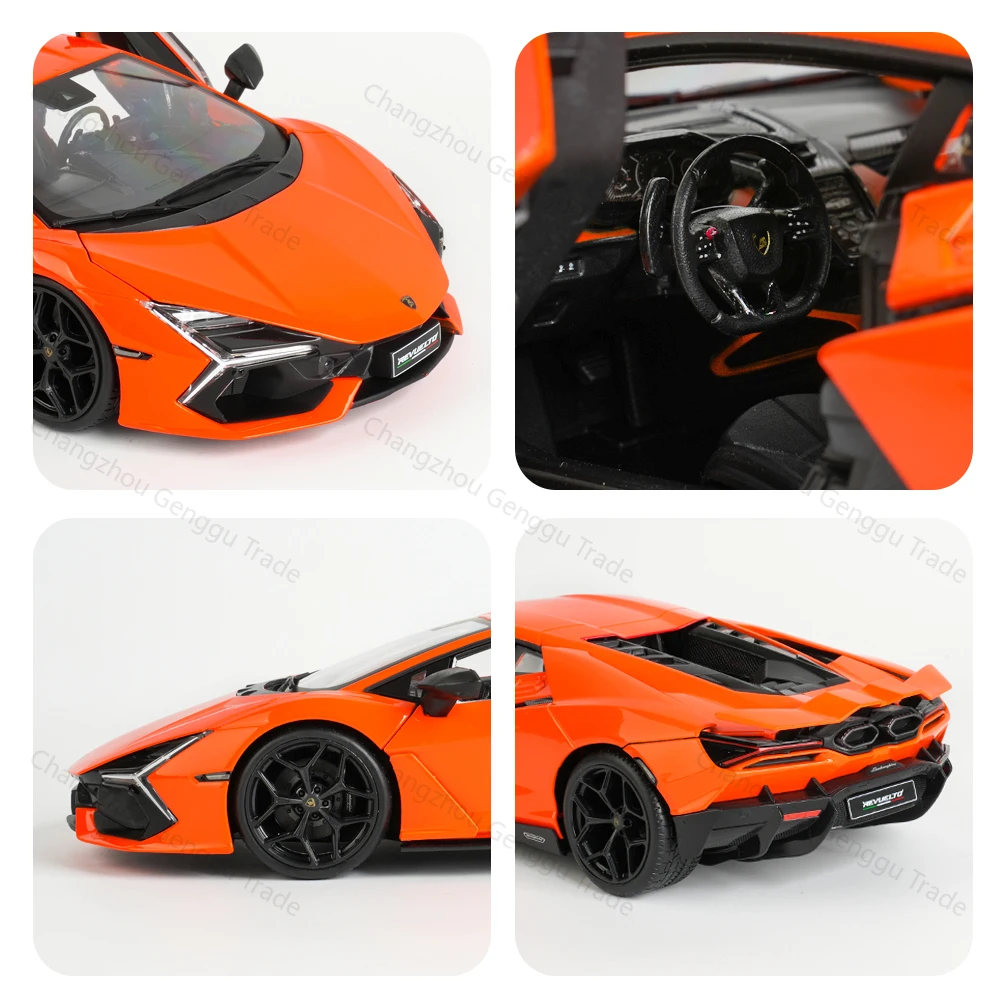 Maisto 1:18 Lamborghini Revuelto samochód sportowy statyczny odlew pojazdów Model kolekcjonerski samochody zabawkowe