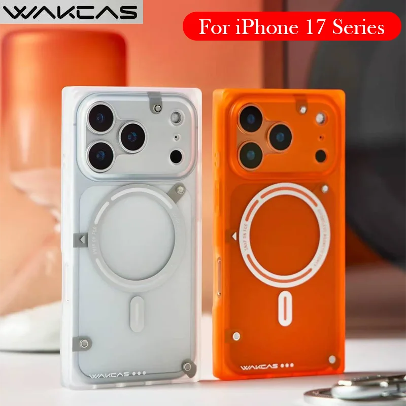 

Wakcas Case For iPhone 17 Pro Max Micro Matte Airbag Back Cover Case for ONEPLUS 17 PRO