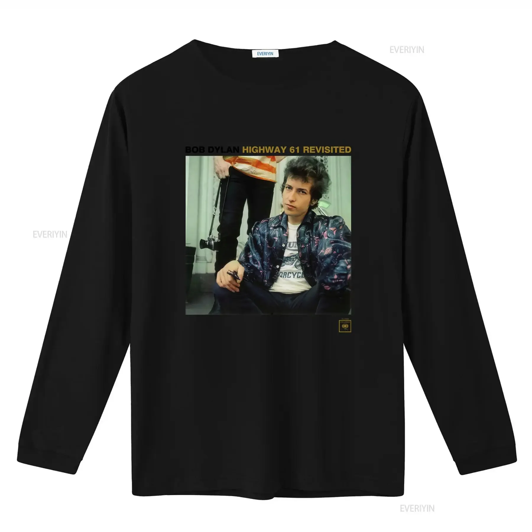 NEW ITEM Bob Dylan Highway 61 Revisited Music T Shirt Full Size S 4XL vintage Washed Versatile Soft homme Casual Breathable