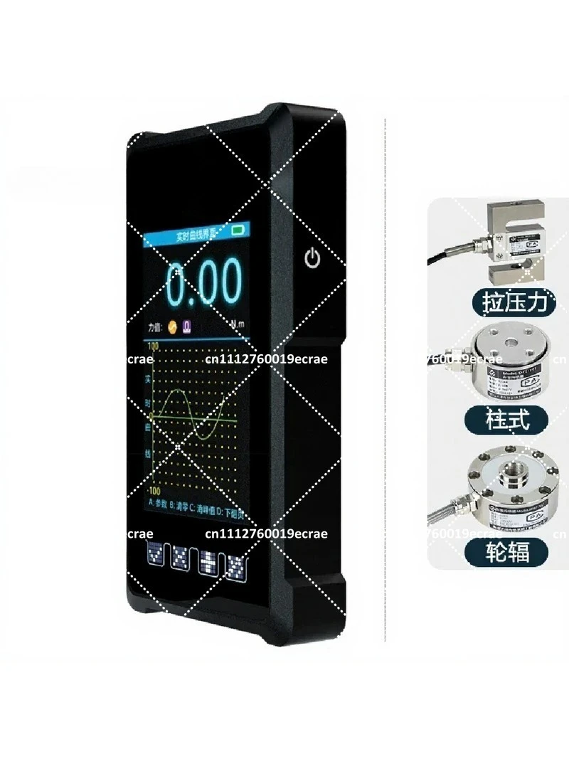 Handheld Push-Pull Force Gauge Digital Dynamometer Pressure Tester High Speed Acquisition Measuring Tool