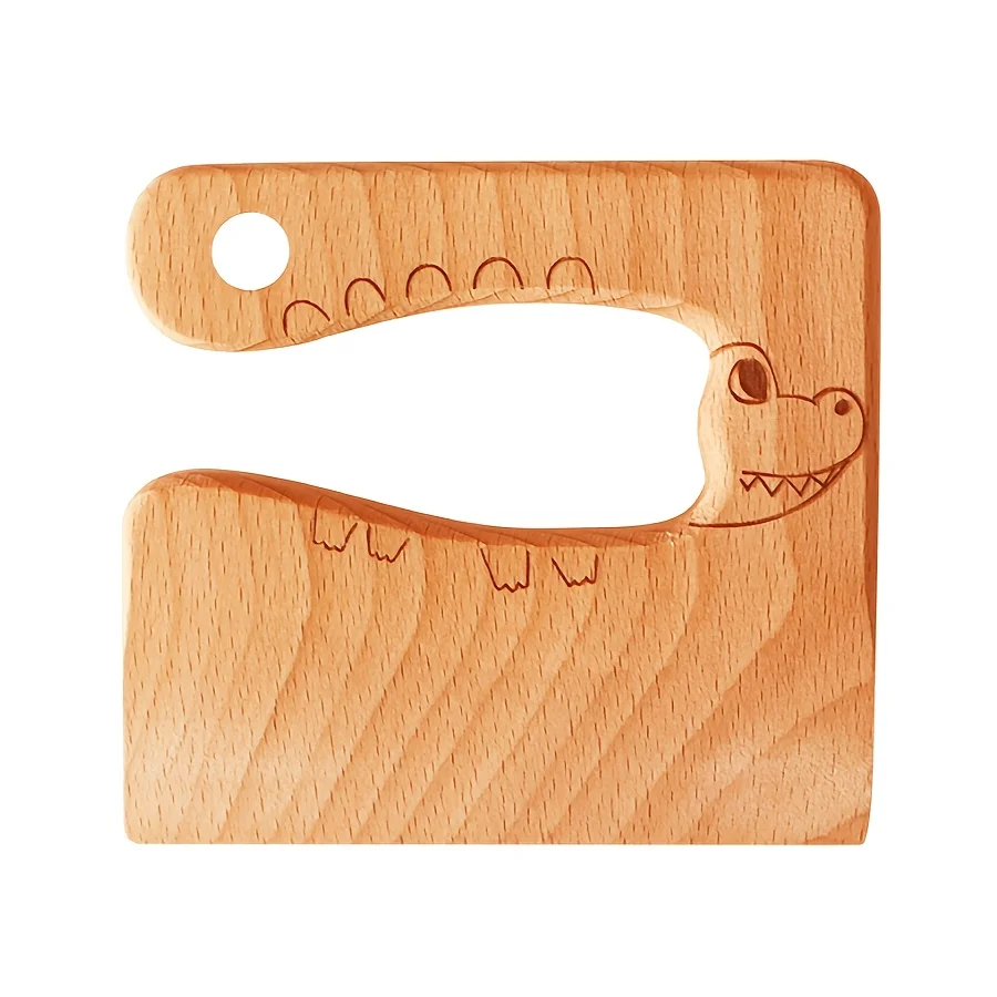 1 Wooden Fish Shaped Kitchen Tool, A Cute Item Suitable for Cutting Vegetables and Fruits, Perfect Gift