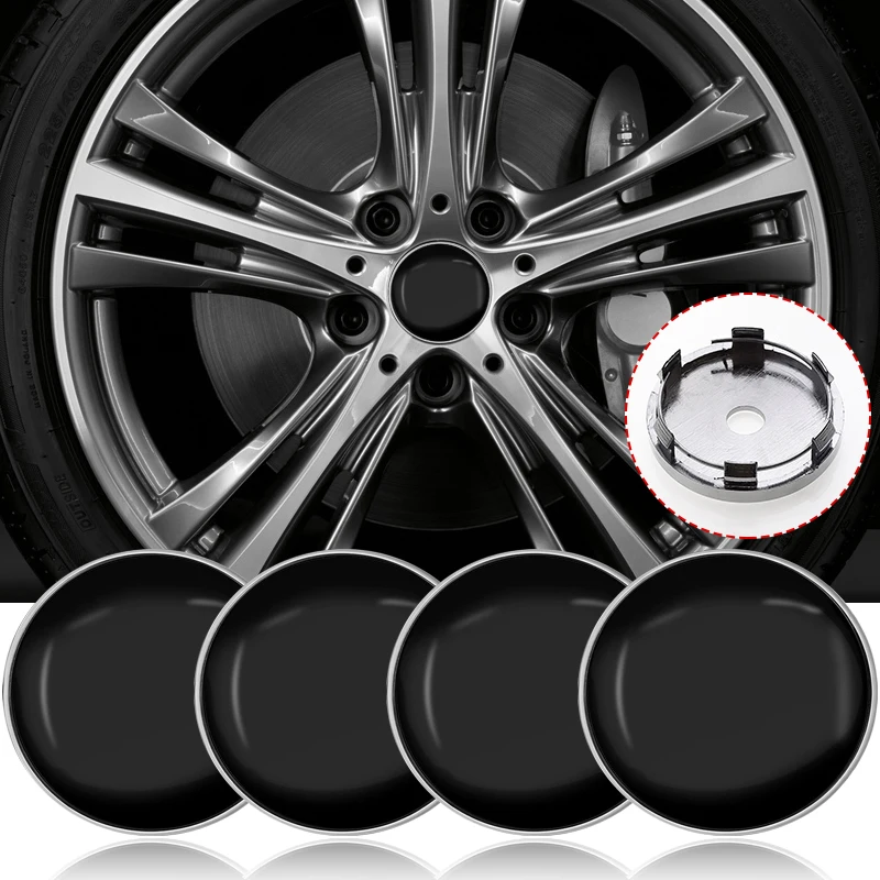 New Car Wheel Center Hub Cap Logo Sticker Rim Cover Emblem Decal For Tesla Volkswagen Alfa Romeo Honda Fiat Skoda BMW M Citroen