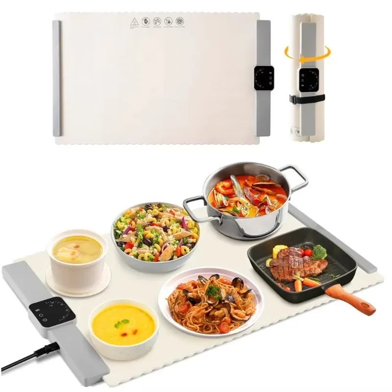 

Foldable Portable Silicon Food Insulation Mat