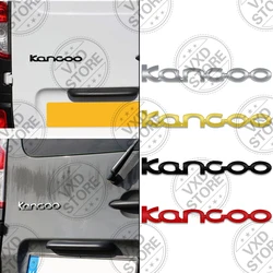 For Kangoo Lettering Car 3D Metal Letters Logo Badge Decals Sticker Car Auto Rear Trunk Alphabet Emblem Styling Stickers