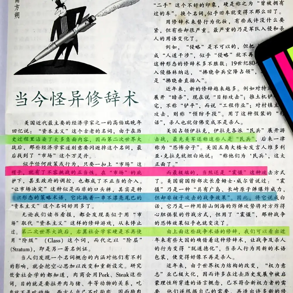 160 buah/set Tab indeks bendera neon Index Tab bendera PET Tape halaman Marker papan Memo catatan lengket alat tulis perlengkapan kantor