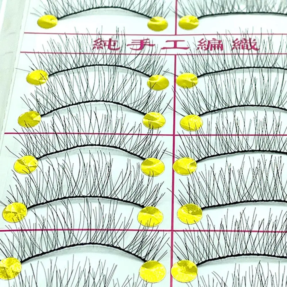 Ciglia 10 paia soffici ciglia di visone 3D drammatiche ciglia finte Volume estensione ciglia finte strumenti per il trucco Faux Cils Maquiagem