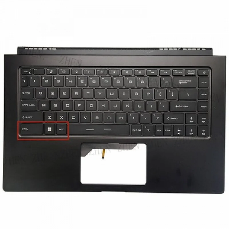 

Y-клавиатура с подсветкой, новая для MSI Modern 15 A11M A11MU MS-1551, верхняя часть упора для рук