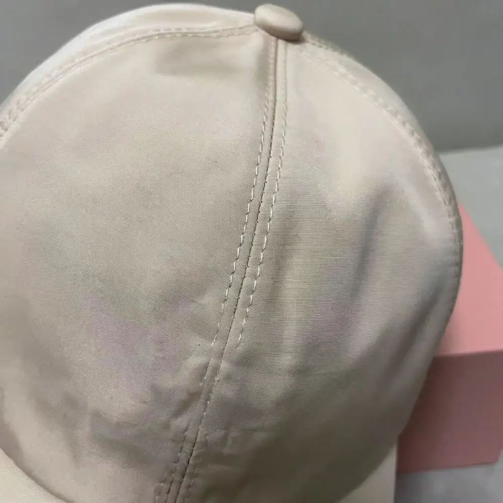 Trendy Hard Crown Baseball Cap Letter Stitching Unisex Hat Adjustable Sun Protection Casual Outdoor Sports Fashion Cap