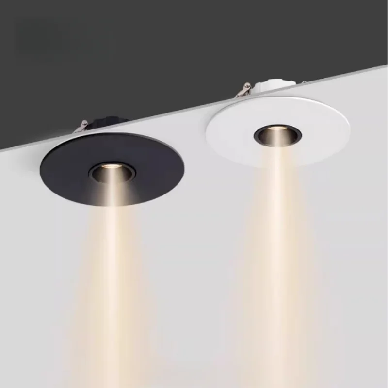 CANTH Embedded 45-85MM perforated beam spotlights with 15°, 24°, 36° angles for wine cabinets, spotlight fixtures